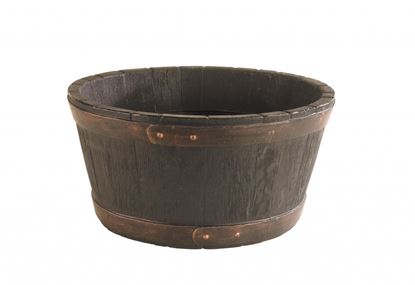 sankey-round-oak-barrel-planter