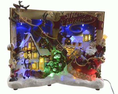 kaemingk-led-open-book-scenery-multi