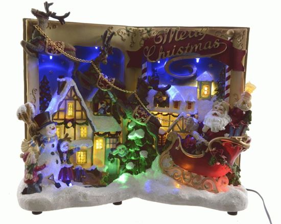 kaemingk-led-open-book-scenery-multi