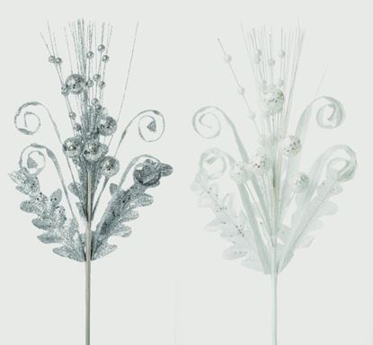 premier-glitter-ball-leaves-spray