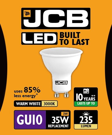 jcb-led-gu10-3w