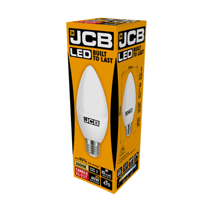 jcb-led-candle-470lm-opal-6w