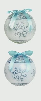 premier-shiny-slvr-snowflakedecoupage-balls