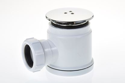 make-shower-tray-trap-chrome-40mm