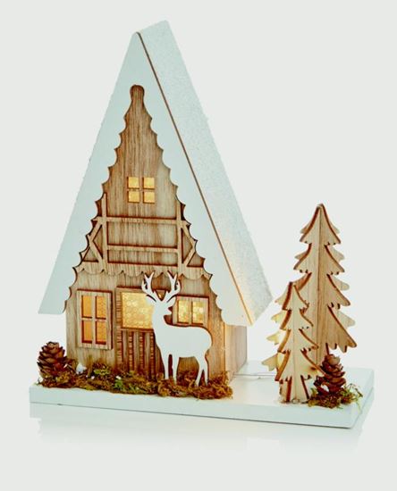 premier-wooden-christmas-house