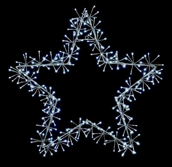 premier-silver-star-cluster-320-white-leds