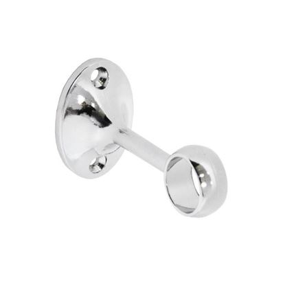 securit-chrome-towel-rail-centre-bracket