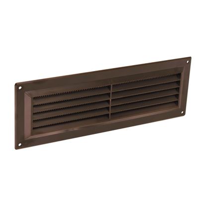 securit-plastic-louvre-vent-brown-fixed-fly
