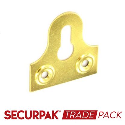 securpak-glass-plate-slotted-brass-plated-32mm