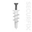 securfix-plasterboard-anchors-with-screws-nylon