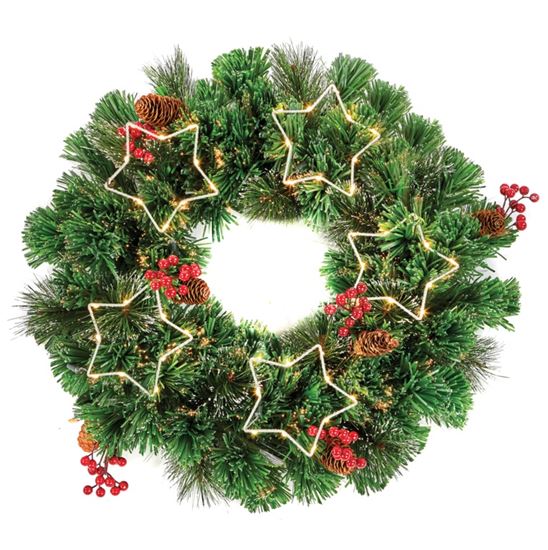 premier-snow-tip-wreath-with-berries--cones