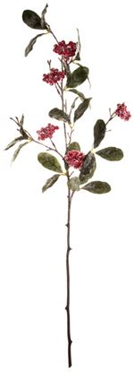 premier-green-red-berry-stem-snow-glitter