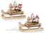 premier-wooden-sleigh-santa-snowman-noel