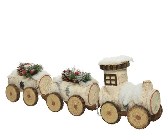 kaemingk-foam-natural-train-with-2-wagons