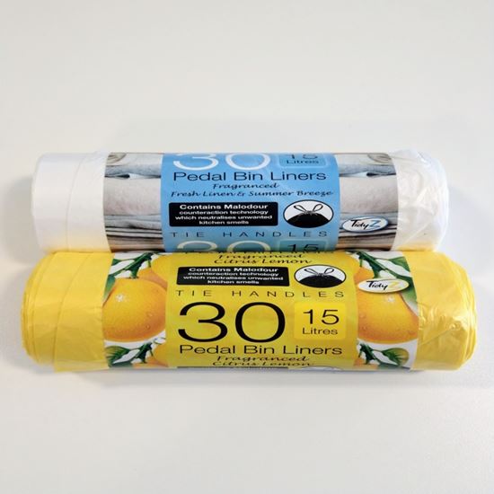 tidyz-fragranced-pedal-bin-liners-with-tie-handles
