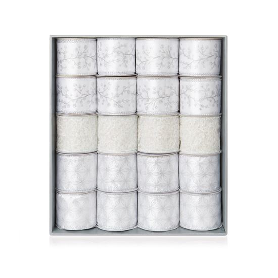 premier-silver--white-mix-ribbon-3-assorted