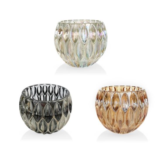 premier-iridescent-candle-holder-clear-gold-grey