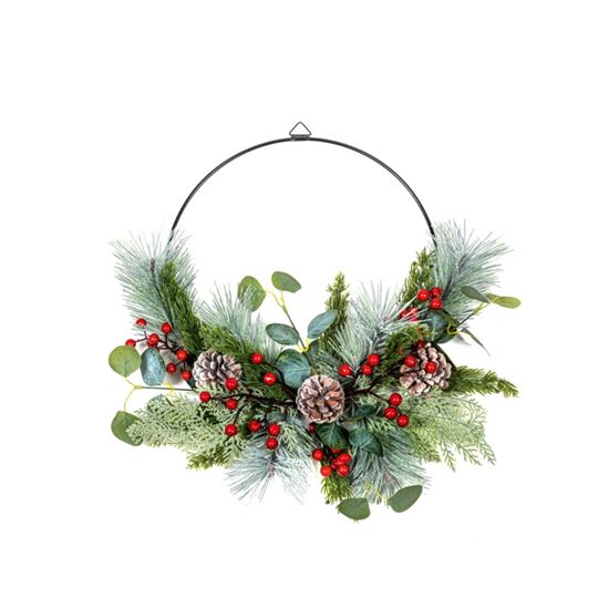 premier-berry-cone-half-wreath-eucalyptus