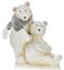 premier-white-polar-bear-with-cub--grey-scarf