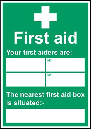 smiths-architectural-your-first-aiders-sign