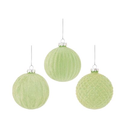 premier-pale-green-frosted-glass-bauble