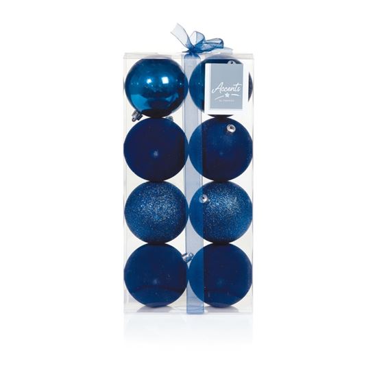 premier-80mm-flock--shiny-glitter-baubles