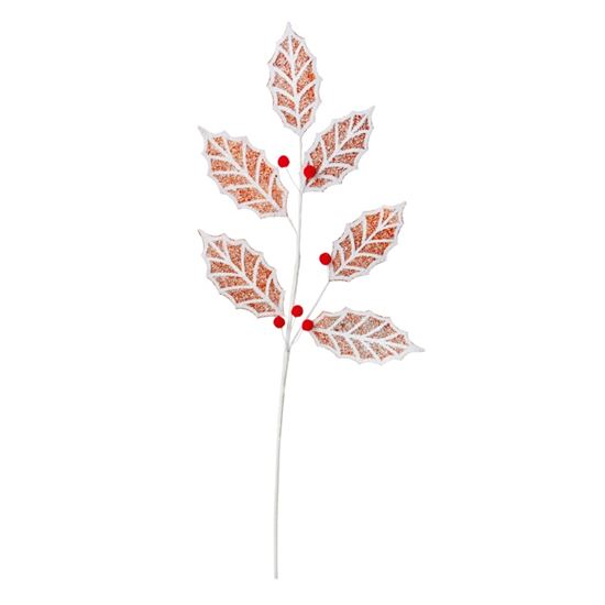 premier-frosted-holly-leaf-spray