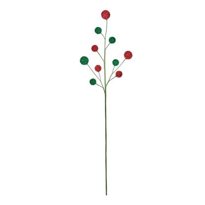 premier-red-green-pom-pom-stem