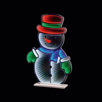 premier-standing-snowman-infinity-mirror