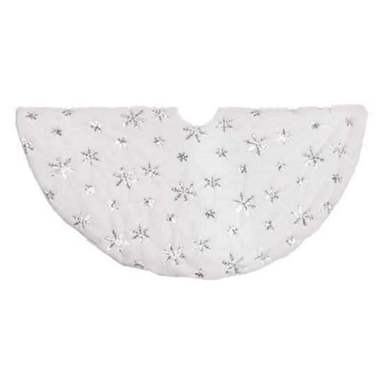 premier-silver--snowflake-sequin-tree-skirt