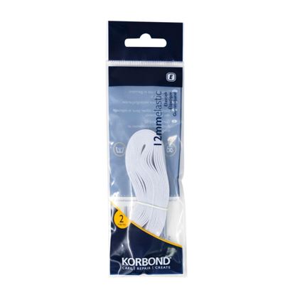 korbond-elastic-white-12mm