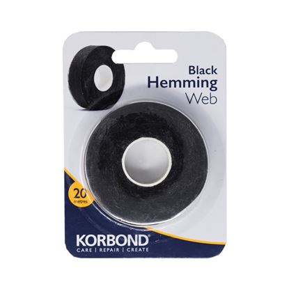 korbond-hemming-web-black