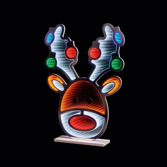 premier-stag-head-infinity-mirror