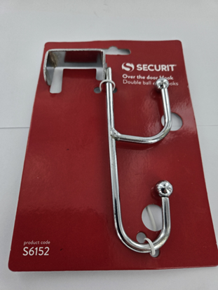 securit-chrome-plated-overdoor-2-ball-hook-rail