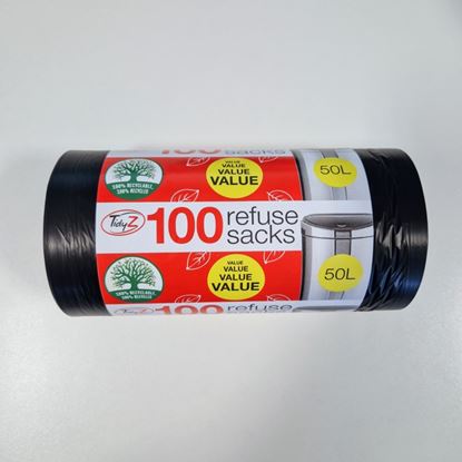 tidyz-refuse-sacks-50l