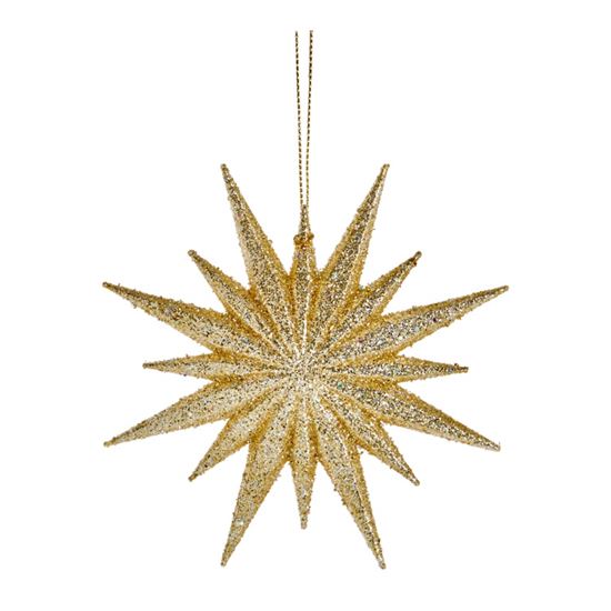 premier-champagne-gold-star-hanging-decoration