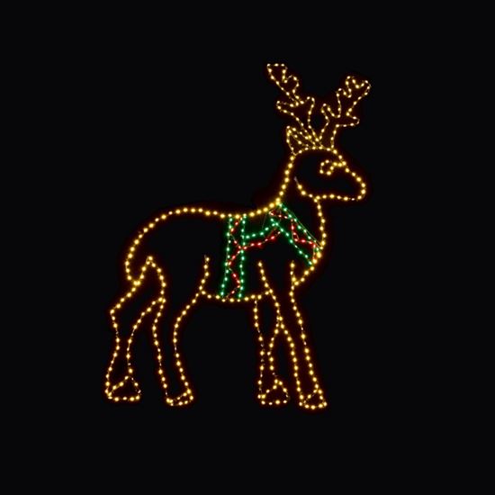 premier-420-led-flexi-bright-standing-reindeer