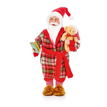 premier-santa-in-pyjamas-with-teddy-bear