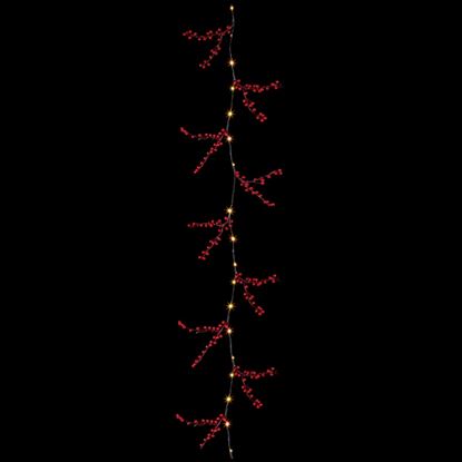 premier-lit-berry-garland-20-led