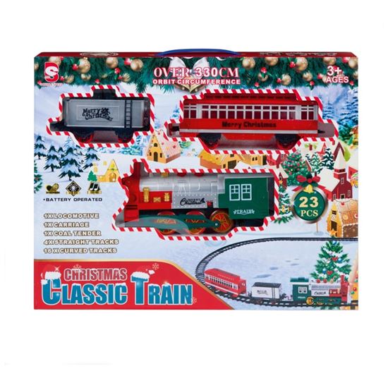 premier-lit-musical-christmas-tree-train-set