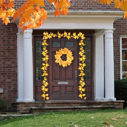 premier-autumn-leaf-door-garland