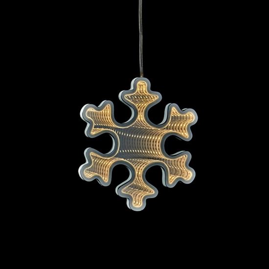 premier-snowflake-infinity-mirror-warm-white-leds