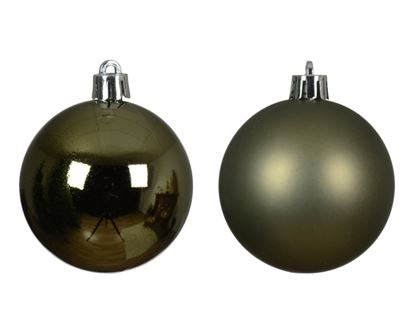 kaemingk-6cm-baubles-tube-30