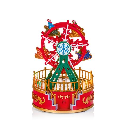 premier-battery-operated-lit-animated-musical-ferris-wheel