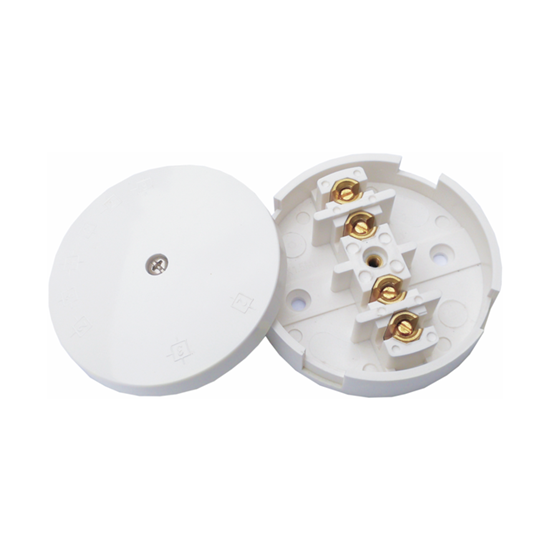 securlec-4-terminal-junction-box-white