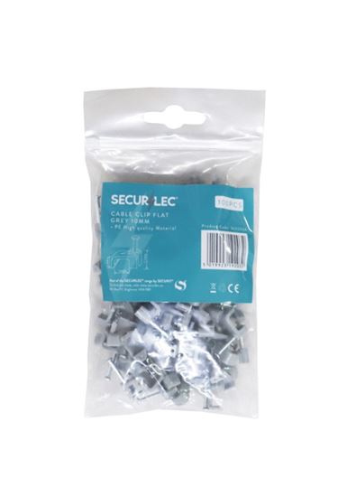 securlec-cable-clips-flat-grey