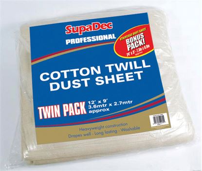 supadec-pro-cotton-twill-dust-sheets-twin-pack