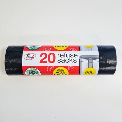 tidyz-refuse-sacks-50l