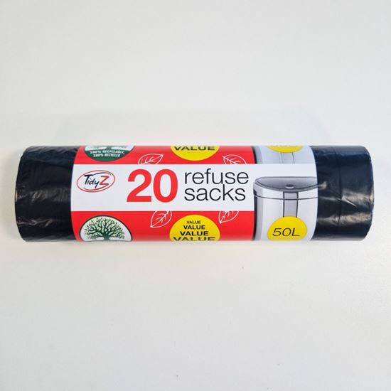 tidyz-refuse-sacks-50l