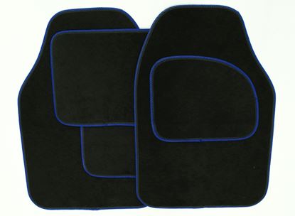 streetwize-velour-carpet-mat-sets-with-coloured-binding---4-piece